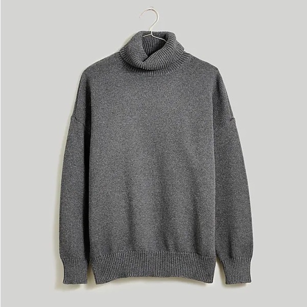 Madewell ribbed turtleneck sweater